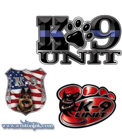 Picture for category K9 Decals