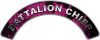 
	Battalion Chief Fire Fighter, EMS, Rescue Helmet Arc / Rockers Decal Reflective In Inferno Pink Real Flames
