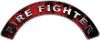 
	Firefighter Fire Fighter, EMS, Rescue Helmet Arc / Rockers Decal Reflective In Inferno Red Real Flames
