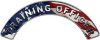 
	Training Officer Fire Fighter, EMS, Rescue Helmet Arc / Rockers Decal Reflective With American Flag
