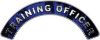 
	Training Officer Fire Fighter, EMS, Rescue Helmet Arc / Rockers Decal Reflective In Inferno Blue Real Flames
