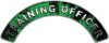 
	Training Officer Fire Fighter, EMS, Rescue Helmet Arc / Rockers Decal Reflective In Inferno Green Real Flames
