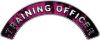 
	Training Officer Fire Fighter, EMS, Rescue Helmet Arc / Rockers Decal Reflective In Inferno Pink Real Flames
