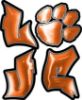 
	Love Decal with Pet Paw for Heart in Orange
