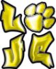
	Love Decal with Pet Paw for Heart in Yellow
