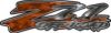 GMC or Chevy Z71 Off Road Decals in Orange Camouflage