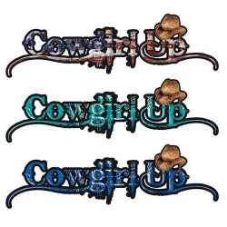Cowgirl Up Decals