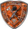 
	Zombie Death Squad Zombie Outbreak Decal in Orange Camouflage
