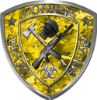 
	Zombie Death Squad Zombie Outbreak Decal in Yellow Camouflage
