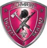 
	Zombie Death Squad Zombie Outbreak Decal in Pink
