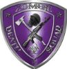 
	Zombie Death Squad Zombie Outbreak Decal in Purple
