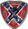 
	Zombie Death Squad Zombie Outbreak Decal with Confederate Rebel Flag

