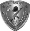 
	Zombie Death Squad Zombie Outbreak Decal in Silver
